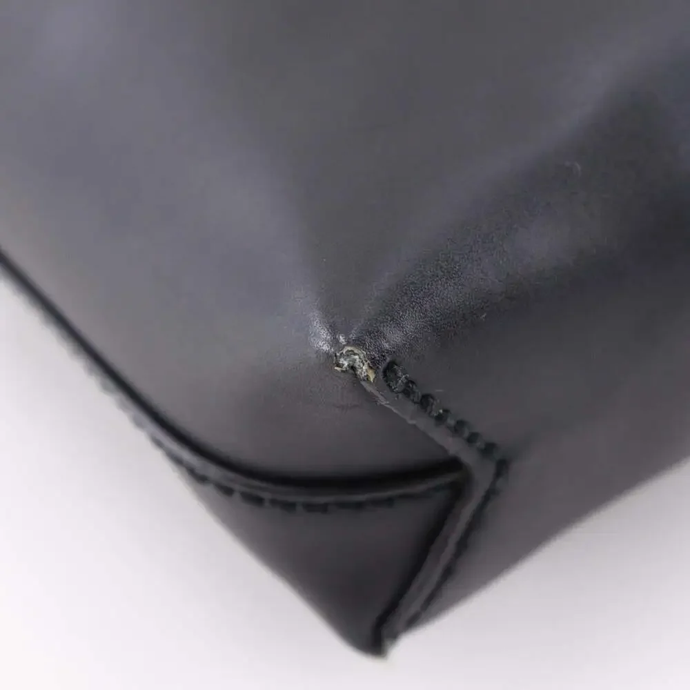 GUCCI Black Canvas Messenger Shoulder Bag